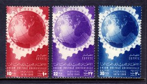 Egypt - Scott #281-283 - MNH - Gum bump #282 - SCV $5.75