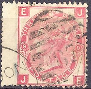 Great Britain #49 Plate 9 Used VF