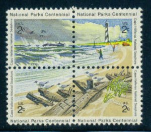 1448-1451 2c Cape Hatteras Fine MNH L8098