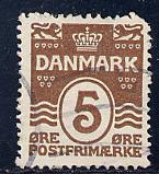 Denmark Scott # 89, used,