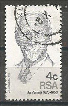 SOUTH AFRICA, 1975, used 4c, Jan C. Smuts. Scott 442