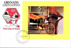 Grenada FDC 1979 - Mickey Mouse, Walt Disney - Single - F65015