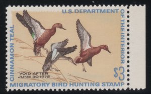 MOstamps - US #RW38 Mint OG NH Grade 98 with PSE Cert - Lot # MO-2283 SMQ $175