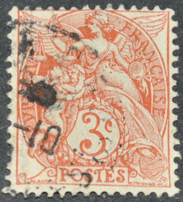 DYNAMITE Stamps: France Scott #111- USED