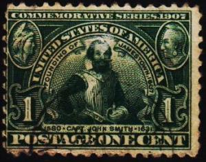 USA.1907 1c  S.G.335 Fine Used