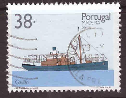 MADEIRA Scott 162 Usedship stamp