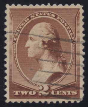 US Scott #210 Used, XF/S, PSE (Graded 95)