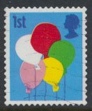 Great Britain SG 2675  SC# 2408  Used Smilers Booklet Balloons