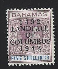 Bahamas mh  S.C.  128
