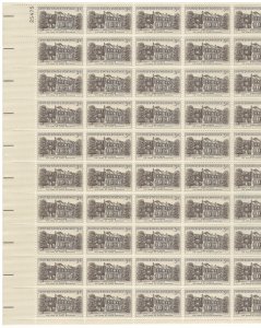 #1081 – 1956 3¢ Wheatland – MNH OG Sheet