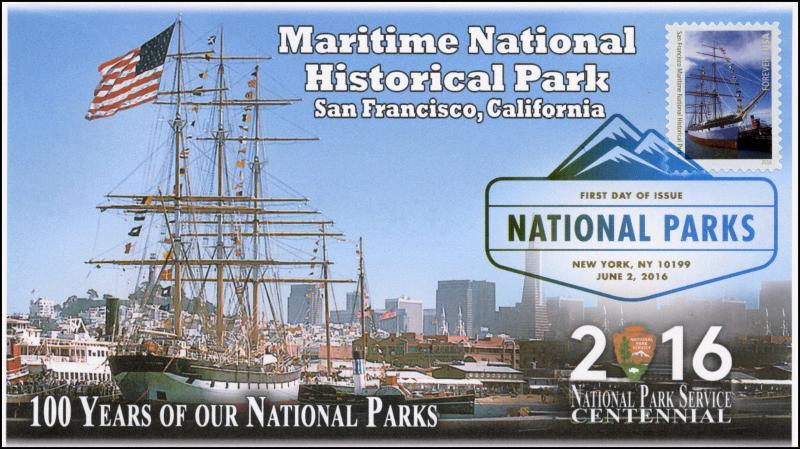 2016, National Parks, Centennial, Maritime Historical Park, DCP, 16-160