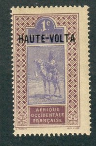 Burkina Faso (Upper Volta) #1 Mint Hinged single