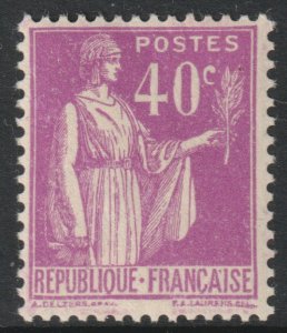 France Scott 265 - SG506, 1932 Peace 40c MH*