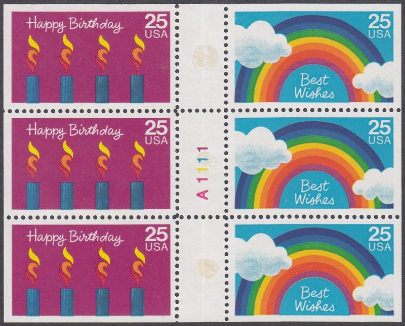 United States 2396a, 2398a MNH CV $7.00