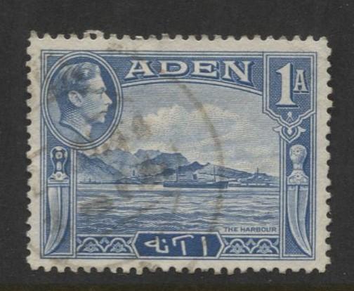 ADEN - Scott 18 - Aden Scenes - 1939- Used - Single 1a Stamp