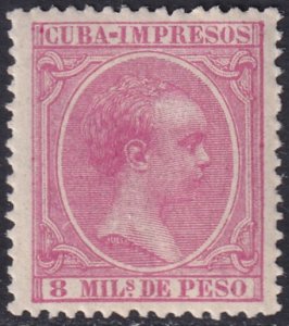 Cuba 1894 Sc P24 newspaper MLH*