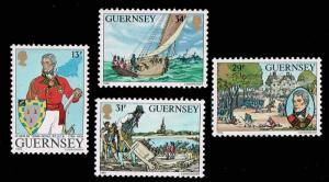 Guernsey - 1984 - Scott #s 303-306 - MNH