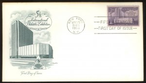 U.S. #1076 FDC F-VF