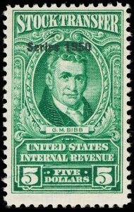 U.S. REV. DATED GREENS RD327  Mint (ID # 117558)