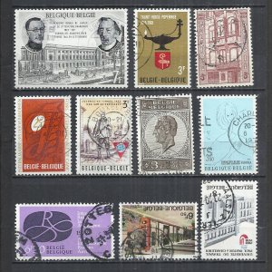 TEN AT A TIME - BELGIUM - POSTALLY USED COMMEMORATIVE 56