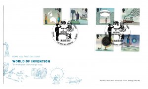 GB Unaddressed FDC 2007 World of Invention Post Office Way London SP PMK WS41122