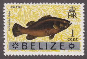 Belize 313 Jew Fish 1973