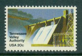 2042 20c Norris Dam Fine MNH