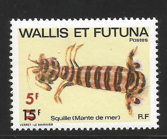 WALLIS & FUTUNA ISLANDS 272, MNH STAMP, MARINE MANTIS