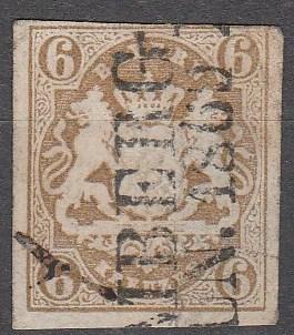 Bavaria #18   F-VF Used CV $50.00  (K1742)