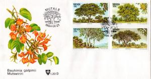 Venda - 1984 Indigenous Trees FDC SG 95-98