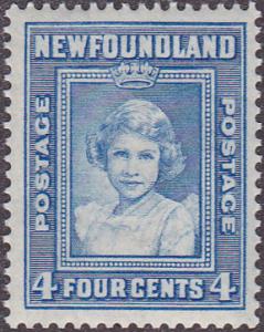 Newfoundland Scott 247 FVF NH