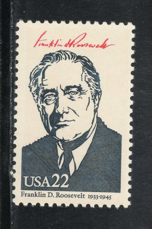 2219d * FRANKLIN D  ROOSEVELT ** President 1933-1945 ** U.S, Postage Stamp MNH 