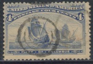 US SC# 233 used 