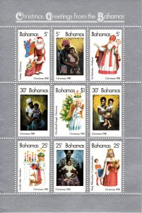 Bahamas 1981 Christmas, Sheetlet [Mint]