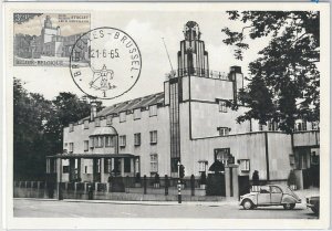 57088 - BELGIUM - POSTAL HISTORY: MAXIMUM CARD 1965 - ARCHITECTURE-