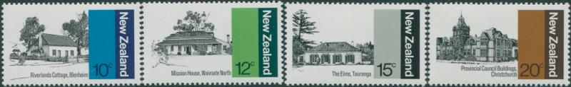 New Zealand 1979 SG1188-1191 Architecture set MNH