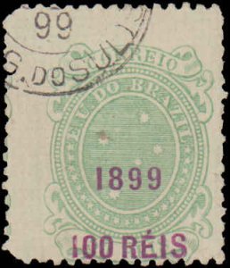 Brazil #152, Incomplete Set, 1899, Used