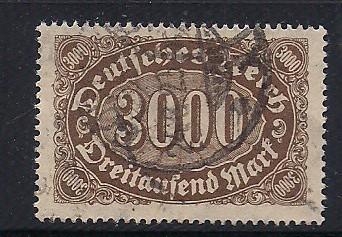 Germany Sc. #206 Used Inflation Issue Wmk.126 - L9