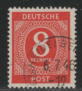 Germany AM Post Scott # 536, used