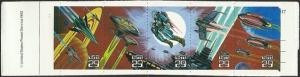 # 2741-2745 MINT NEVER HINGED SPACE FANTASY