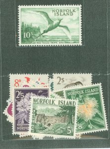 Norfolk Island #29-41  Single (Complete Set)