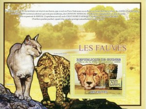 Guinea MNH S/S Big Cats 2009