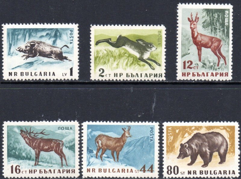 BULGARIA 1004-9 MNH SCV $6.45 BIN $3.00 ANIMALS