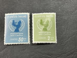 THAILAND # 421-422--MINT NEVER/HINGED----COMPLETE SET---1964