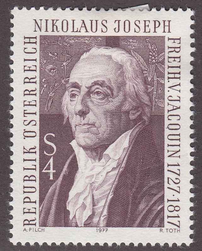 Austria 1051 Nikolaus Joseph von Jacquin 1977