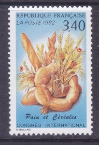 France 2289 MNH 1992 International Bread and Cereal Congress Issue Very Fine