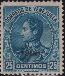 Venezuela 1900 SC 158 LH VERY RARE Signed