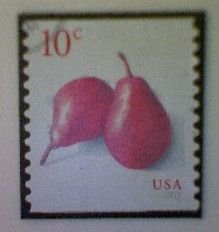 United States, Scott #5039, used(o), 2016 coil, Pears, 10¢, red