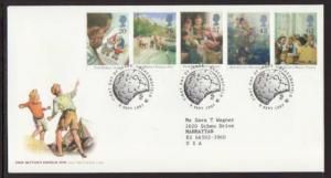 Great Britain 1771-1775 Enid Blyton 1997 Typed FDC 