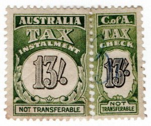 (I.B) Australia Revenue : Tax Instalment 13/-